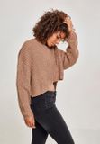 Urban Classics Ladies Wide Oversize Sweater taupe