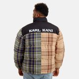 Karl kani OG Flannel Block Puffer Jacket multicolor
