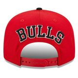 Capace New Era 9Fifty Team Arch NBA Chicago Bulls Snapback cap Red