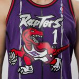 Mitchell &amp; Ness Toronto Raptors #1 Tracy McGrady purple Swingman Jersey