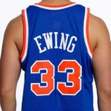 Mitchell &amp; Ness New York Knicks #33 Patrick Ewing royal Swingman Jersey 