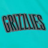 Mitchell &amp; Ness Vancouver Grizzlies Heavyweight Satin Jacket teal