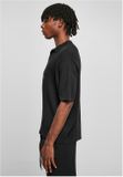 Urban Classics Ribbed Oversized Shirt black