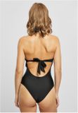 Urban Classics Ladies Recycled Neckholder Swimsuit black