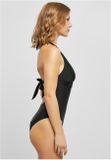 Urban Classics Ladies Recycled Neckholder Swimsuit black