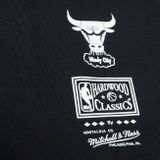 Mitchell &amp; Ness T-shirt Chicago Bulls NBA Big Face 7.0 SS Tee black