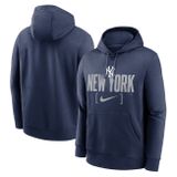 Nike Sweatshirt Men&#039;s MLB Club Slack Fleece Hood New York Yankees midnight navy
