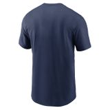 Nike T-shirt Men&#039;s Fuse Wordmark Cotton Tee Houston Astros midnight navy