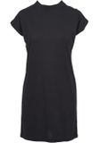 Urban Classics Ladies Turtel Extended Shoulder Dress black