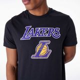Tricou pentru bărbați New Era LA Lakers NBA Regular T-Shirt Black