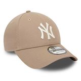 Capace New Era 9FORTY Adjustable Cap New York Yankees League Essential Brown Beige