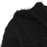 Urban Classics Ladies Hooded Feather Cardigan black