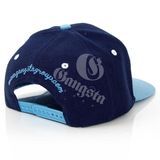 GangstaGroup BA Bratislava Logo Snapback Cap Navy Light Blue