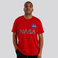 alpha industries NASA Reflective T-Shirt Red