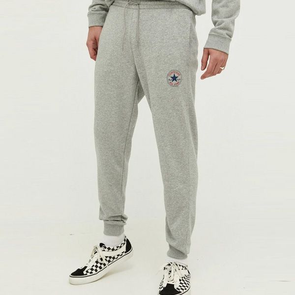 Converse Go-To All Star Patch Grey Sweatpants