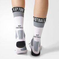 Sosete Rap Football Profesional Socks White
