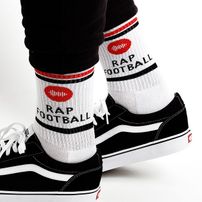 Sosete Rap & Football Socks White