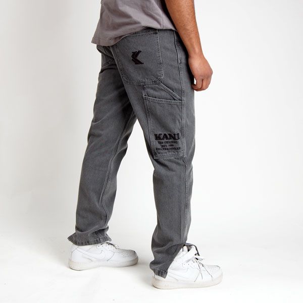 لماذا ا بريد شاه  Karl Kani Retro Slit Denim Pants Grey - Gangstagroup.ro - Online Hip Hop  Fashion Store