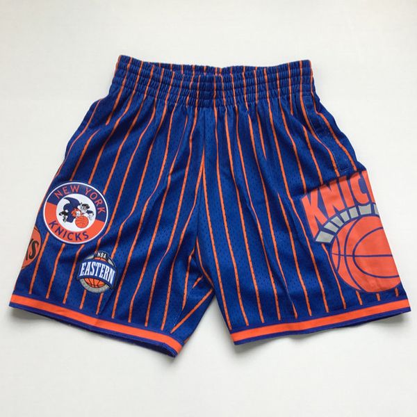 Mitchell & Ness shorts New York Knicks City Collection Mesh Short royal/orange