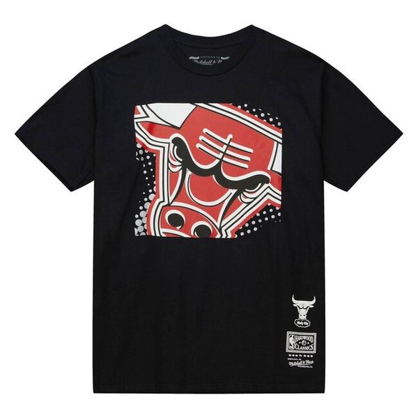 Mitchell & Ness T-shirt Chicago Bulls NBA Big Face 7.0 SS Tee black