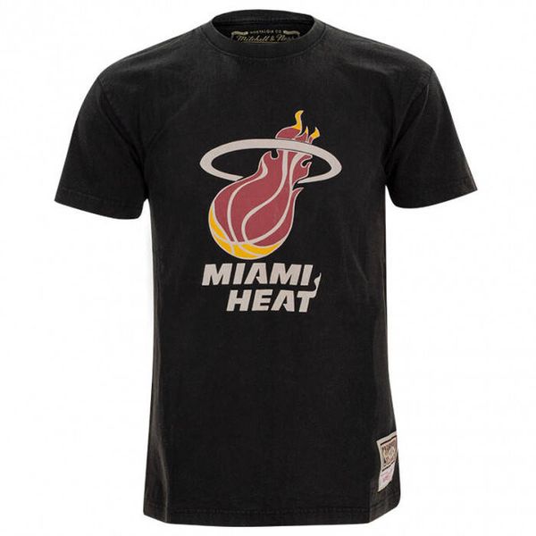 Mitchell & Ness T-shirt Miami Heat Team Logo Tee black