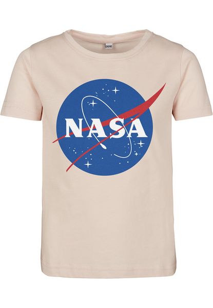 Tricou pentru copii Mr. Tee Kids NASA Insignia Short Sleeve Tee pink