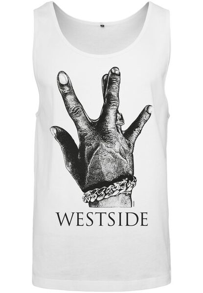 Mr. Tee Westside Connection 2.0 Tank Top white