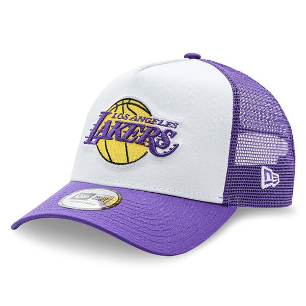 Capace New Era 940 Af Trucker NBA Team Clear Lakers Purple