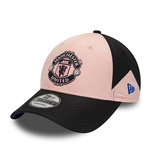 Capace New Era 9Forty Poly Pastel Pink Manchester United