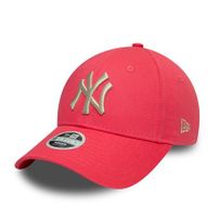 Femei Capace New Era 9Forty Womens  NY Yankees Metallic hot pink cap