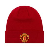 Capace New Era Manchester United FC Youth Red Cuff Knit Beanie