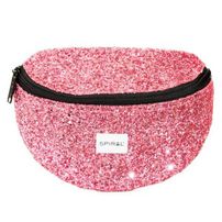 Spiral Hot Pink Stardust Bum Bag