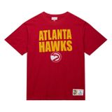 T-shirt Mitchell & Ness Atlanta Hawks Legendary Slub SS Tee scarlet
