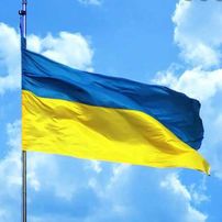 Steagul Ucrainei dimensiune 30x20 cm Premium quality