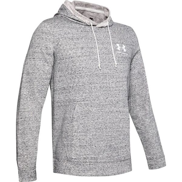 Under Armour SPORTSTYLE TERRY HOODIE-WHT