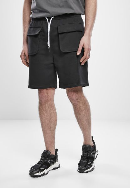 Urban Classics Big Pocket Terry Sweat Shorts black