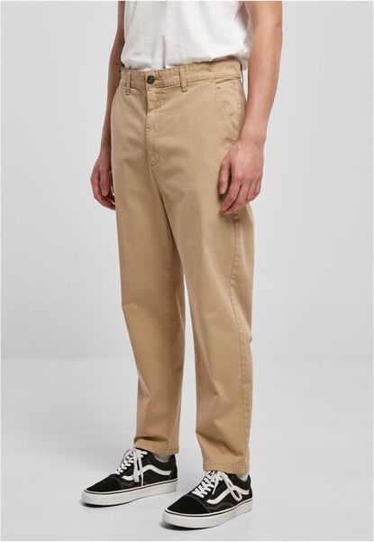 Urban Classics Cropped Chino Pants unionbeige