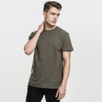 Urban Classics Lace Up Long Tee olive