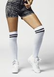 Urban Classics Ladies College Socks wht/blk