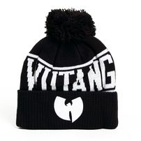 șapcă de iarnă Wu-Tang Logo Winter Cap Black